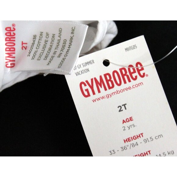 2004 Gymboree Strawberry Patch 2T White Blouse shirt Ruffle Embroider Cap Sleeve - Picture 5 of 5